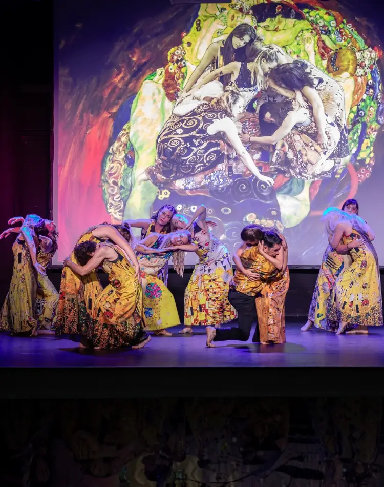 Gustav Klimt tänzerisch umgesetzt von der Tanzschule Balletto